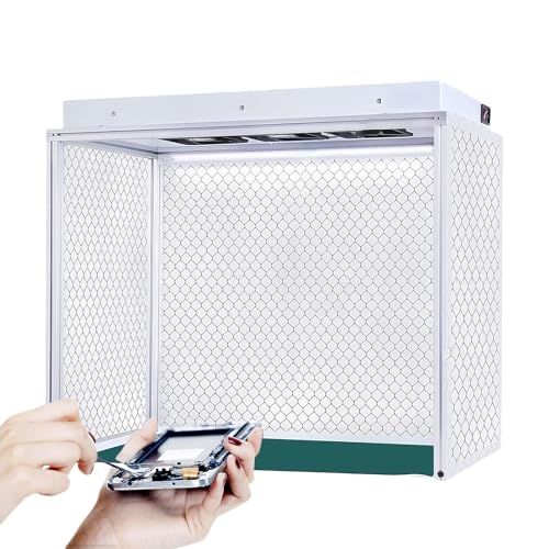 Vertikale Laminar Air Flow Clean Bank mit HEPA-Filter für staubfreien Arbeitsplatz, ideal für Telefonreparatur, Labor und Werkstatt Vertikale Laminar Air Flow Clean Bank mit HEPA-Filter für staubfreien Arbeitsplatz, ideal für Telefonreparatur, Labor und Werkstatt von Generisch