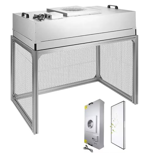 Vertikale Laminar Flow Hood Clean Bench mit HEPA-Filter für staubfreien Arbeitsplatz, ideal für Mykologie & Pilzzucht in sterilen Umgebungen von Generisch