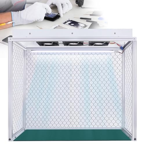 Vertikale Laminar-Luftstrom-Reinigungsbank mit HEPA-Filter, staubfreier Arbeitsplatz für Telefonreparatur und Laborgebrauch, mit 3 Ventilatoren für verbesserte Luftreinigung Vertikale Laminar-Luftstrom-Reinigungsbank mit HEPA-Filter, staubfreier Arbeitsplatz für Telefonreparatur und Laborgebrauch, mit 3 Ventilatoren für verbesserte Luftreinigung von Generisch