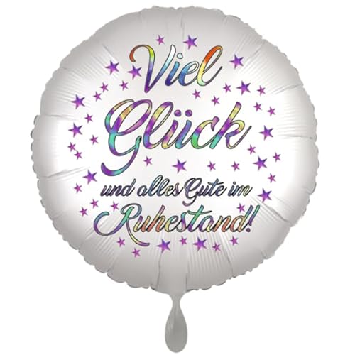 Viel Glück und Alles Gute im Ruhestand. Folienballon ohne Helium. Viel Glück und Alles Gute im Ruhestand. Folienballon ohne Helium. von Generisch