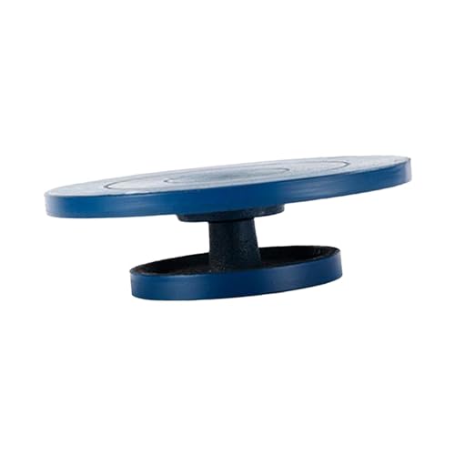 Vielseitige Töpferscheibe – 10 cm Metall-Banding-Drehteller & Modellierwerkzeug mit Lager zum Malen und Basteln – Stabiles blaues Töpferzubehör Vielseitige Töpferscheibe – 10 cm Metall-Banding-Drehteller & Modellierwerkzeug mit Lager zum Malen und Basteln – Stabiles blaues Töpferzubehör von Generisch