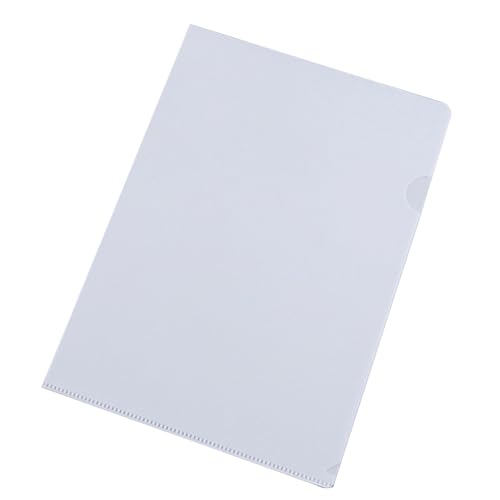 Vielseitige klemmbrett A5 Elegantem Weiß, Basics Hartplatten-Klemmbrett - 1er-Pack, Schreibbrett mit Aufhängeose, Ordner eignen sich für Klassen, Schüler und Lehrerbüros, Weiß von Generisch