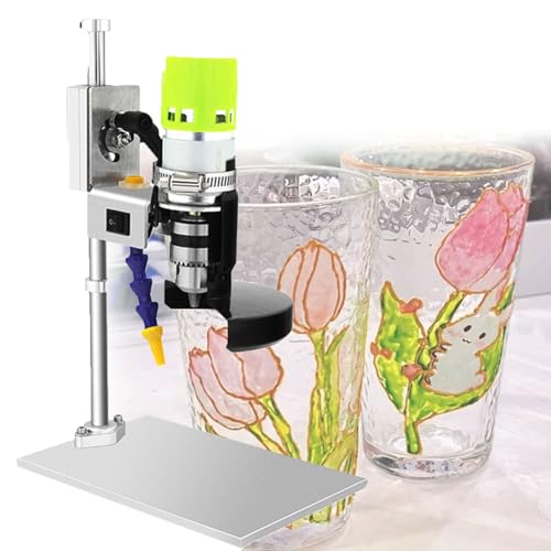 Vielseitiger rotierender Glasschneider mit 3 Schleifblättern, 6000 U/Min, hohe Geschwindigkeit, 7 einstellbare Geschwindigkeiten, für runde, quadratische, unregelmäßige Glasschnitte Vielseitiger rotierender Glasschneider mit 3 Schleifblättern, 6000 U/Min, hohe Geschwindigkeit, 7 einstellbare Geschwindigkeiten, für runde, quadratische, unregelmäßige Glasschnitte von Generisch