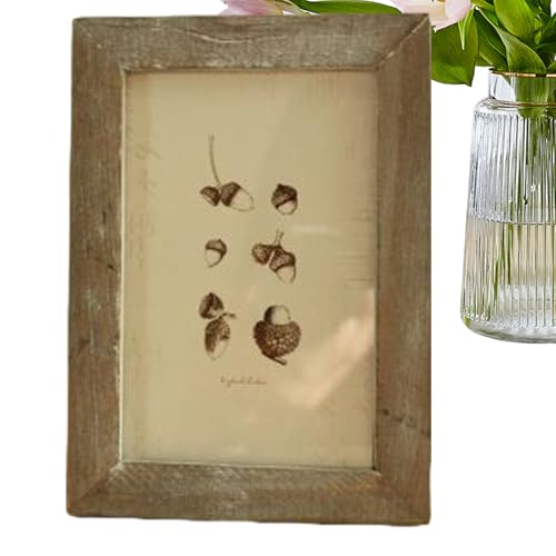 Vintage-Bilderrahmen, dekorativer Holz-Bilderrahmen, 7,6 x 12,7 cm, Tisch- und Wandmontage, Foto-Display für Hochzeit Vintage-Bilderrahmen, dekorativer Holz-Bilderrahmen, 7,6 x 12,7 cm, Tisch- und Wandmontage, Foto-Display für Hochzeit von Generisch