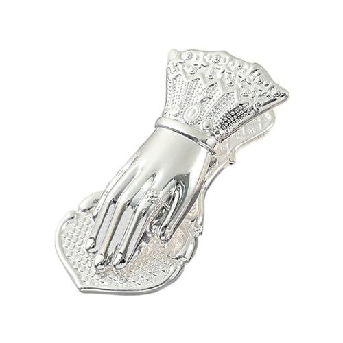Vintage Metall-Büroklammern, Vintage-Binderklammern für Tagebuch | Lady's Hand Shape Traveler Notebook Supplies Clip - Vintage-Dokumentenklammer, 3D-Lesezeichen, Junk-Journal-Clip, Buchklammern Vintage Metall-Büroklammern, Vintage-Binderklammern für Tagebuch | Lady's Hand Shape Traveler Notebook Supplies Clip - Vintage-Dokumentenklammer, 3D-Lesezeichen, Junk-Journal-Clip, Buchklammern von Generisch