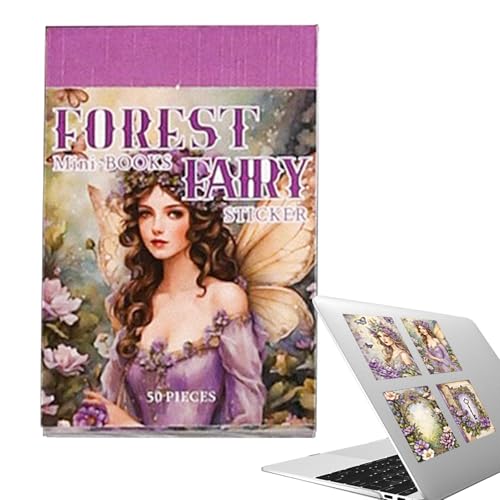 Vintage Stickerbuch - Exquisite dekorative Aufkleber für Tagebücher und Scrapbooking | Kreative Retro Collage Aufkleber für Planer, Handyhüllen, Bastelprojekte und Kunst | Perfekt für Journaling von Generisch