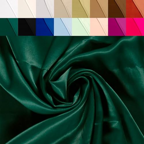 Viskosesatin Stoff Meterware - Futterstoff Viskose Satin - glänzender Dekostoff - Faschingsseide, Viskosestoff Seide, Stoff Abendmode *Ab 50, Farbe: 024 petrol Viskosesatin Stoff Meterware - Futterstoff Viskose Satin - glänzender Dekostoff - Faschingsseide, Viskosestoff Seide, Stoff Abendmode *Ab 50, Farbe: 024 petrol von Generisch