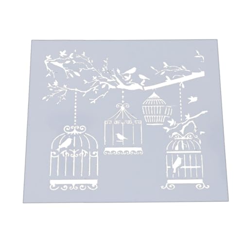 Vogelkäfig DIY Handwerk Schablone für Malerei Scrapbooking Prägung Geschenk Papier Karten Vorlage Scrapbooking Werkzeug tragbar und nützlich Vogelkäfig DIY Handwerk Schablone für Malerei Scrapbooking Prägung Geschenk Papier Karten Vorlage Scrapbooking Werkzeug tragbar und nützlich von Generisch