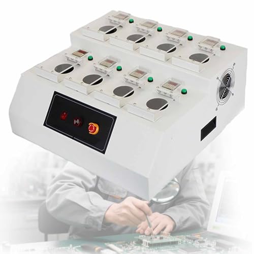 Vollautomatische Lötpasten-Aufwärmmaschine mit Temperaturregelung für präzises Erweichen, 8-Loch-Design für effizientes Aufwärmen der Spritze in der Elektronikmontage Vollautomatische Lötpasten-Aufwärmmaschine mit Temperaturregelung für präzises Erweichen, 8-Loch-Design für effizientes Aufwärmen der Spritze in der Elektronikmontage von Generisch