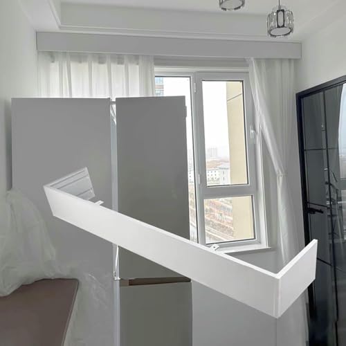 Vorhang Querbehang ohne Schienen dekorative Volant Decke Verdunkelungsvorhang Fenster Gesims Vorhänge Volant Kassette von Generisch