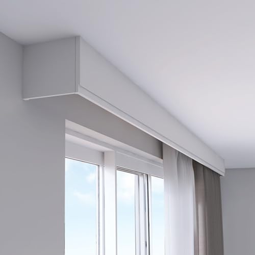 Vorhangbox zur Wandmontage, robust und leicht, ideal für Raumteiler, Duschvorhänge, Fensterabdeckungen und Wohnmobile – vielseitige Aufbewahrungslösung für Gardinenstangen Vorhangbox zur Wandmontage, robust und leicht, ideal für Raumteiler, Duschvorhänge, Fensterabdeckungen und Wohnmobile – vielseitige Aufbewahrungslösung für Gardinenstangen von Generisch