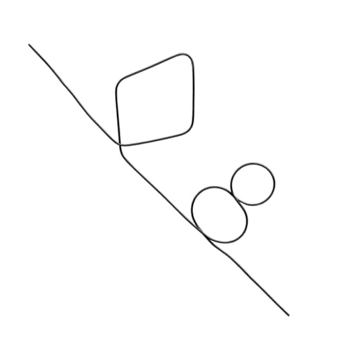 Vorhersagedraht-Show-Requisiten – Hochtemperatur-Formgedächtnisdraht | Zaubertrick-Spielzeug, Lehrreich | Metalldraht-Performance-Requisiten, Wissenschaftliches Lernwerkzeug Für Kinder, Erwachsene von Generisch