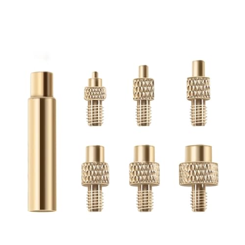 Wärmeeinsatzmutter, Eisenspitze M2, M3, M4, M5, M6, M8, Messinggewinde, eingebettetes Kit, Wärmeeinfügungswerkzeug for Kunststoff-3D-Drucker-Lötkolben Wärmeeinsatzmutter, Eisenspitze M2, M3, M4, M5, M6, M8, Messinggewinde, eingebettetes Kit, Wärmeeinfügungswerkzeug for Kunststoff-3D-Drucker-Lötkolben von Generisch