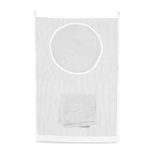 Wäschekorb, Netzstoff, tragbarer Wäschekorb, atmungsaktiv, waschbar, mit großem Fassungsvermögen, platzsparendes Design für Zuhause, Kinderschrank, Wohnheim Wäschekorb, Netzstoff, tragbarer Wäschekorb, atmungsaktiv, waschbar, mit großem Fassungsvermögen, platzsparendes Design für Zuhause, Kinderschrank, Wohnheim von Generisch