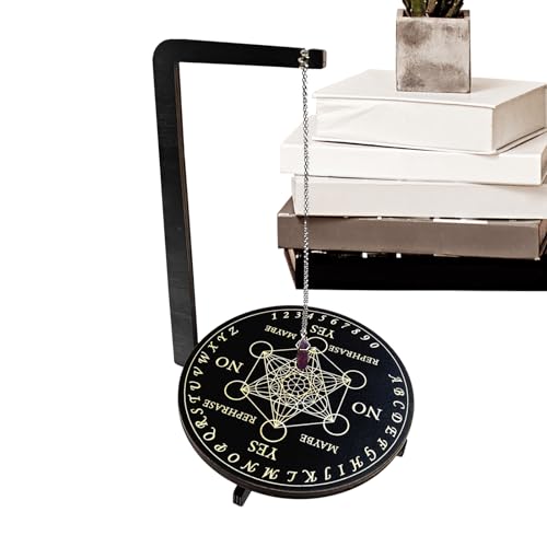 Wahrsagebrett | Anhänger Hexen Deko Halter,Holzregal Design Für Schmuck Dekoration Halskette Anhänger Zuhause Tisch von Generisch