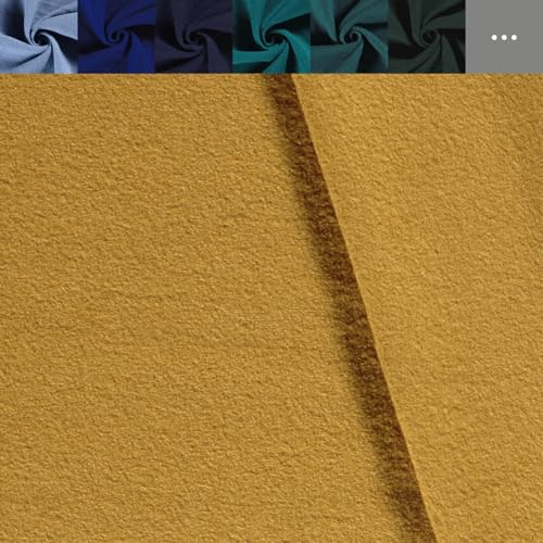 Walkloden Meterware - Walkstoff uni - Mantelstoff, Trachtenstoff - Wollwalk - Loden - 100% Schurwolle, mulesingfreie Wolle *Ab 50cm, Farbe: 037 Curry Walkloden Meterware - Walkstoff uni - Mantelstoff, Trachtenstoff - Wollwalk - Loden - 100% Schurwolle, mulesingfreie Wolle *Ab 50cm, Farbe: 037 Curry von Generisch