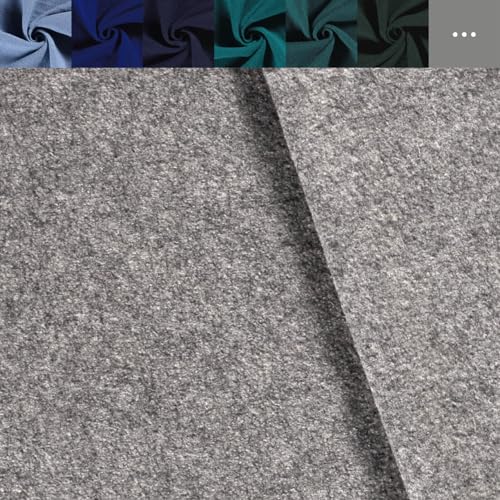 Walkloden Meterware - Walkstoff uni - Mantelstoff, Trachtenstoff - Wollwalk - Loden - 100% Schurwolle, mulesingfreie Wolle *Ab 50cm, Farbe: 061 h.grau mel. Walkloden Meterware - Walkstoff uni - Mantelstoff, Trachtenstoff - Wollwalk - Loden - 100% Schurwolle, mulesingfreie Wolle *Ab 50cm, Farbe: 061 h.grau mel. von Generisch