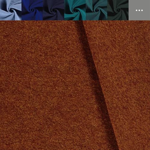 Walkloden Meterware - Walkstoff uni - Mantelstoff, Trachtenstoff - Wollwalk - Loden - 100% Schurwolle, mulesingfreie Wolle *Ab 50cm, Farbe: 156 terra mel. Walkloden Meterware - Walkstoff uni - Mantelstoff, Trachtenstoff - Wollwalk - Loden - 100% Schurwolle, mulesingfreie Wolle *Ab 50cm, Farbe: 156 terra mel. von Generisch