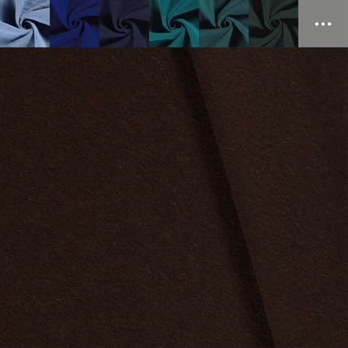 Walkloden Meterware - Walkstoff uni - Mantelstoff, Trachtenstoff - Wollwalk - Loden - 100% Schurwolle, mulesingfreie Wolle *Ab 50cm, Farbe: 158 d.braun Walkloden Meterware - Walkstoff uni - Mantelstoff, Trachtenstoff - Wollwalk - Loden - 100% Schurwolle, mulesingfreie Wolle *Ab 50cm, Farbe: 158 d.braun von Generisch