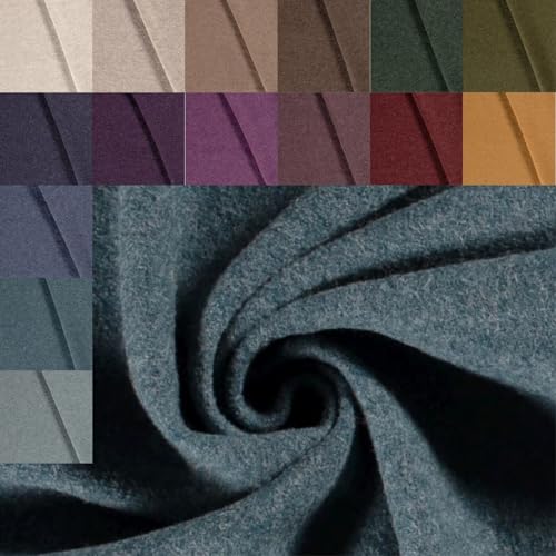 Walkloden Meterware uni meliert - Walkstoff, Mantelstoff, Trachtenstoff, Wollwalk, Loden, Wollstoff, 100% Schurwolle/Wolle * ab 50 x 140cm, Farbe: 024 petrol Walkloden Meterware uni meliert - Walkstoff, Mantelstoff, Trachtenstoff, Wollwalk, Loden, Wollstoff, 100% Schurwolle/Wolle * ab 50 x 140cm, Farbe: 024 petrol von Generisch