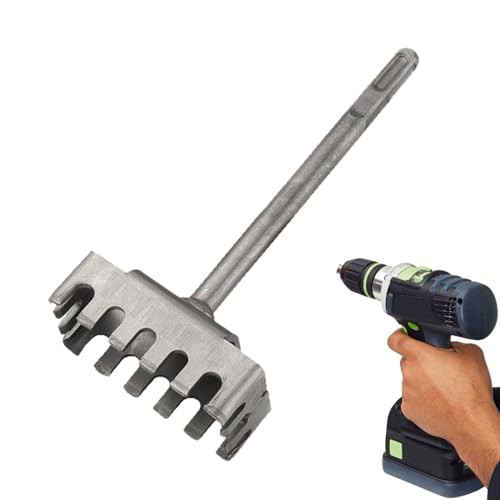 Wall Square Hole Puncher - Heavy Duty Square Hole Cutter | Precision Squareare Slot Cutter | -Ausschnittswerkzeug für Elektrokasteninstallation, Sockelmontage und professionelle Bauarbeiten von Generisch
