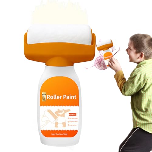 Wandfarbe Ausbessern Weiß - Wandreparatur Rollbürste | Wand Reparatur Rollbürste | Wand Reparatur Creme | 2 In 1 Wandreparatur Malergerät | Wandreparatur-Rollenfarbe | Wandreparaturroller Farbe Wandfarbe Ausbessern Weiß - Wandreparatur Rollbürste | Wand Reparatur Rollbürste | Wand Reparatur Creme | 2 In 1 Wandreparatur Malergerät | Wandreparatur-Rollenfarbe | Wandreparaturroller Farbe von Generisch