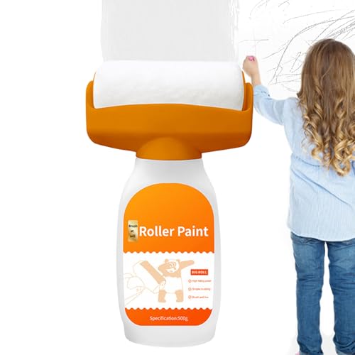 Wandfarbe Ausbessern Weiß - Wandreparatur Rollbürste | Wand Reparatur Rollbürste | Wand Reparatur Creme | 2 In 1 Wandreparatur Malergerät | Wandreparatur-Rollenfarbe | Wandreparaturroller Farbe Wandfarbe Ausbessern Weiß - Wandreparatur Rollbürste | Wand Reparatur Rollbürste | Wand Reparatur Creme | 2 In 1 Wandreparatur Malergerät | Wandreparatur-Rollenfarbe | Wandreparaturroller Farbe von Generisch