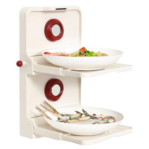 Wandmontierte Küchen-Lebensmittelzubereitungs-Tabletts, stapelbare Aufbewahrungsschalen für den Haushalt, multifunktional, stark belastbar, Gemüseregal für Fenster, Fliesen, Glastüren Wandmontierte Küchen-Lebensmittelzubereitungs-Tabletts, stapelbare Aufbewahrungsschalen für den Haushalt, multifunktional, stark belastbar, Gemüseregal für Fenster, Fliesen, Glastüren von Generisch