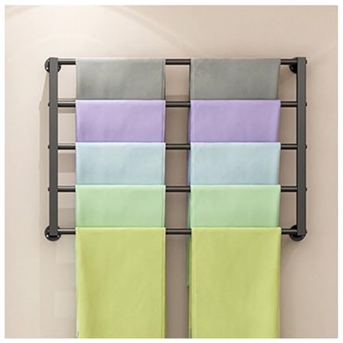 Wandmontierter Schal- und Krawattenhalter, multifunktional, für Seidenschals, Handtücher und Geschenkpapier, platzsparendes Display für Heimhandel und Blumenläden Wandmontierter Schal- und Krawattenhalter, multifunktional, für Seidenschals, Handtücher und Geschenkpapier, platzsparendes Display für Heimhandel und Blumenläden von Generisch