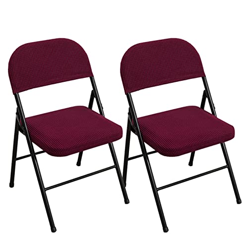 Waschbare Stretch-Samt-Klappstuhl-Schonbezüge – luxuriöser Plüschstoff mit rutschfester elastischer Unterseite, für Empfang, Büro, Party, Bankett und Esszimmer-Dekoration Waschbare Stretch-Samt-Klappstuhl-Schonbezüge – luxuriöser Plüschstoff mit rutschfester elastischer Unterseite, für Empfang, Büro, Party, Bankett und Esszimmer-Dekoration von Generisch