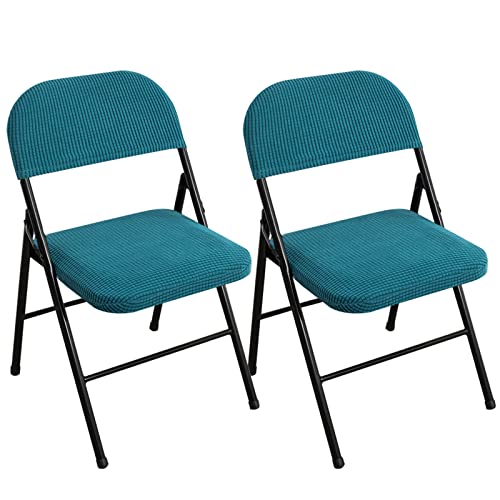 Waschbare Stretch-Samt-Klappstuhl-Schonbezüge – luxuriöser Plüschstoff mit rutschfester elastischer Unterseite, für Empfang, Büro, Party, Bankett und Esszimmer-Dekoration Waschbare Stretch-Samt-Klappstuhl-Schonbezüge – luxuriöser Plüschstoff mit rutschfester elastischer Unterseite, für Empfang, Büro, Party, Bankett und Esszimmer-Dekoration von Generisch