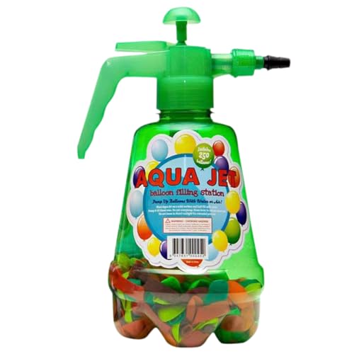Wasserballon-Inflator, Luft- und Wasserballon-Inflator - Handballonfüller mit 500 Luftballons, Wasserspaß für Kinder im Freien von Generisch