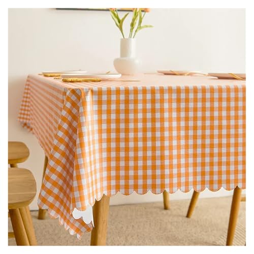 Wasserdichte PVC-Tischdecke, rechteckig, öldicht, abwischbar, für einfache Reinigung, langlebiger Tischschutz Wasserdichte PVC-Tischdecke, rechteckig, öldicht, abwischbar, für einfache Reinigung, langlebiger Tischschutz von Generisch