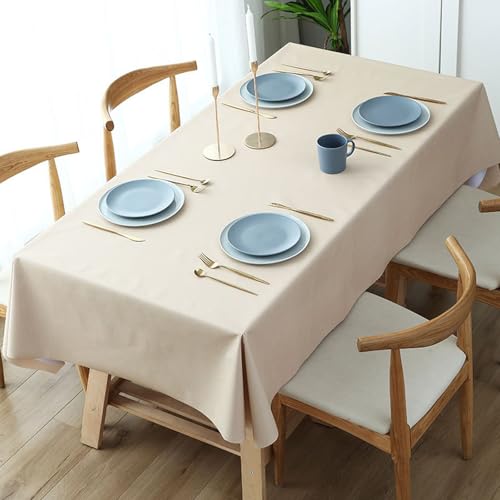 Wasserdichte PVC-Tischdecke 120 x 170 cm – rechteckiger Vinylbezug – abwaschbarer Kunststoff-Tischschutz für Esszimmer & Außenbereich – langlebig & leicht zu reinigen Wasserdichte PVC-Tischdecke 120 x 170 cm – rechteckiger Vinylbezug – abwaschbarer Kunststoff-Tischschutz für Esszimmer & Außenbereich – langlebig & leicht zu reinigen von Generisch