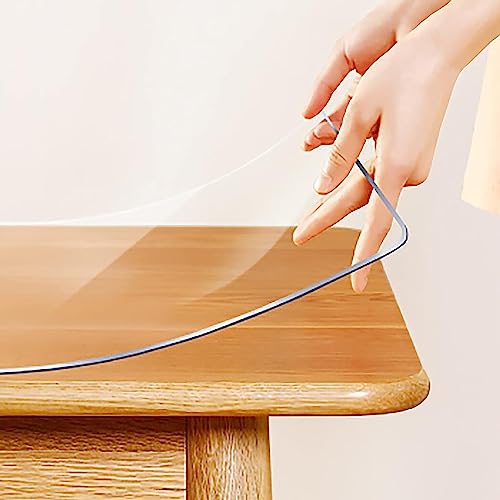 Wasserdichte transparente Tischdecke, 65 x 260 cm, strapazierfähige Esstischdecke für Küche und Büro, Meterware, 3 mm dick, perfekt für Partys und Veranstaltungen Wasserdichte transparente Tischdecke, 65 x 260 cm, strapazierfähige Esstischdecke für Küche und Büro, Meterware, 3 mm dick, perfekt für Partys und Veranstaltungen von Generisch