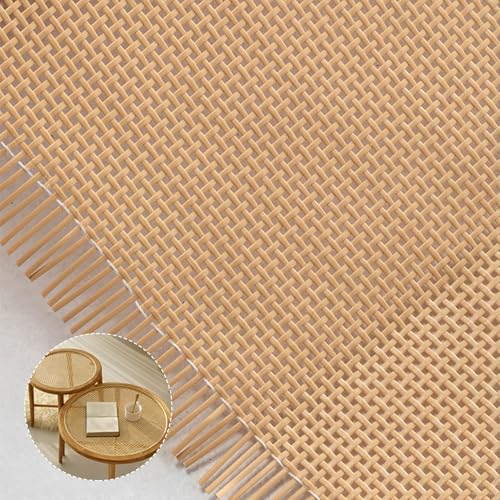 Wasserdichtes Rattanband zum Basteln – 27,5 m Fettuccia gewebtes Stroh für Möbel, Stühle und Projekte – vielseitige Rattanrolle für Heimdekoration und Polster Wasserdichtes Rattanband zum Basteln – 27,5 m Fettuccia gewebtes Stroh für Möbel, Stühle und Projekte – vielseitige Rattanrolle für Heimdekoration und Polster von Generisch
