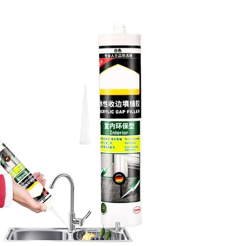 Wasserdichtes Silikonkleber, Silikondichtmittel wasserdicht - Duschkessel Silikonkleberkleber,Duschkleberwand Reparaturpaste für Fußleisten, Tür, Dach, Holz, Auto Wasserdichtes Silikonkleber, Silikondichtmittel wasserdicht - Duschkessel Silikonkleberkleber,Duschkleberwand Reparaturpaste für Fußleisten, Tür, Dach, Holz, Auto von Generisch