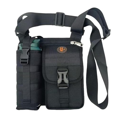 Wasserflaschen-Beutel, Schultertasche, -Tragetasche, tragbare Hydratation für Fitnessstudio, , Wandern, Camping, Reisen, verstellbarer Riemenhalter, kompaktes Outdoor-Sport-Zubehör von Generisch