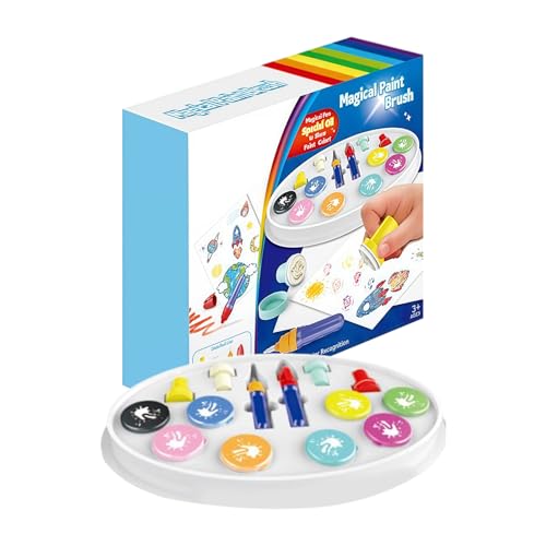 Wasserstift – Filzstifte, künstlerische Marker zum Ausmalen mit Stempel für Kinder, Eltern-Kind-Aktivität für kreativen Ausdruck Wasserstift – Filzstifte, künstlerische Marker zum Ausmalen mit Stempel für Kinder, Eltern-Kind-Aktivität für kreativen Ausdruck von Generisch