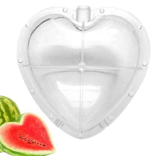 Watermelon Mold, Heart Shape Watermelon Shaping Mould, Breathable Hole Design, Reusable Shaping Tool for Holidays Weddings, 6.69x6.69 inches,Sturdy Material Watermelon Mold, Heart Shape Watermelon Shaping Mould, Breathable Hole Design, Reusable Shaping Tool for Holidays Weddings, 6.69x6.69 inches,Sturdy Material von Generisch