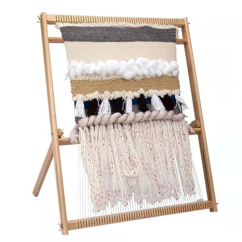 Weaving Loom Arts & Crafts – Extra großer Rahmen Tapisseriewebstuhl für Anfänger – Webbrett Weaver Tapisserie-Set von Generisch