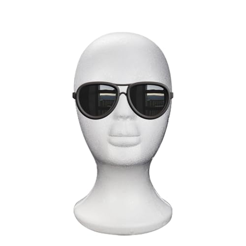 Weiblicher Mannequin-Puppenkopf-Modell, hochdichter Schaumstoff, Kunsthandwerk aus Polystyrol, Dekoration, tragbarer Headset-Ständer für Schmuck, Brillen, Hut, Perücke Weiblicher Mannequin-Puppenkopf-Modell, hochdichter Schaumstoff, Kunsthandwerk aus Polystyrol, Dekoration, tragbarer Headset-Ständer für Schmuck, Brillen, Hut, Perücke von Generisch