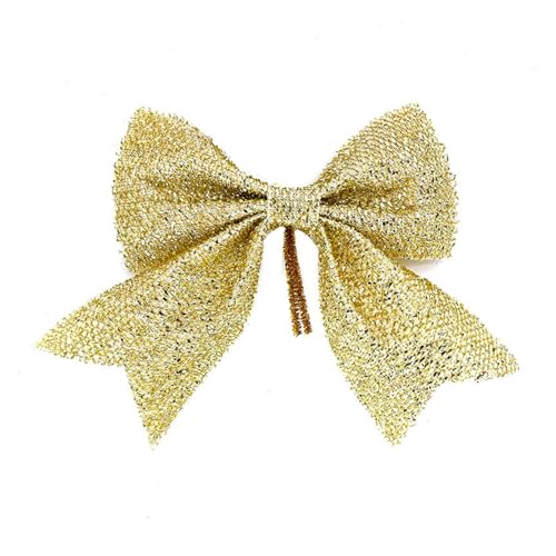 Weihnachten Schleifen Grosse Weihnachten-Band Glitzer Weihnachtsbaum-Deko Weihnachtsdeko Weihnachtsbaum Hängende Dekoration Kranz Pailletten Schleife Party Dekorationen Weinachtsbaumsmuck Weihnachten Schleifen Grosse Weihnachten-Band Glitzer Weihnachtsbaum-Deko Weihnachtsdeko Weihnachtsbaum Hängende Dekoration Kranz Pailletten Schleife Party Dekorationen Weinachtsbaumsmuck von Generisch