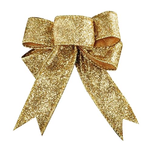 Weihnachten Schleifen Grosse Weihnachten-Band Glitzer Weihnachtsbaum Hängende Dekoration Weihnachtsdeko Pailletten Schleife Kranz Weihnachtsbaum-Deko Party Dekorationen Weinachtsbaumsmuck Weihnachten Schleifen Grosse Weihnachten-Band Glitzer Weihnachtsbaum Hängende Dekoration Weihnachtsdeko Pailletten Schleife Kranz Weihnachtsbaum-Deko Party Dekorationen Weinachtsbaumsmuck von Generisch
