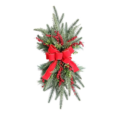 Weihnachten Schleifen Grosse Weihnachtsbaum Hängende Dekoration Glitzer Pailletten Schleife Weihnachtsdeko Weihnachtsbaum-Deko Kranz Weinachtsbaumsmuck Party Dekorationen Weihnachten-Band von Generisch