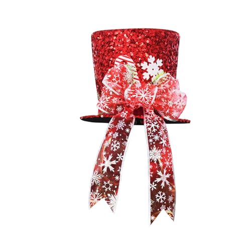 Weihnachten Schleifen Grosse Weihnachtsbaum Hängende Dekoration Glitzer Weihnachten-Band Weihnachtsdeko Pailletten Schleife Kranz Weinachtsbaumsmuck Party Dekorationen Weihnachtsbaum-Deko von Generisch