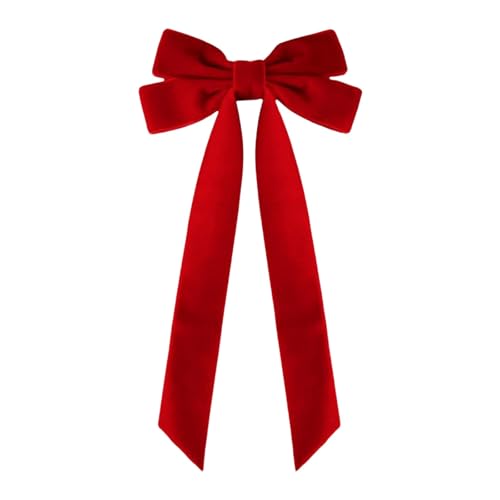 Weihnachten Schleifen Grosse Weinachtsbaumsmuck Glitzer Weihnachtsbaum-Deko Weihnachtsdeko Weihnachten-Band Kranz Weihnachtsbaum Hängende Dekoration Party Dekorationen Pailletten Schleife von Generisch