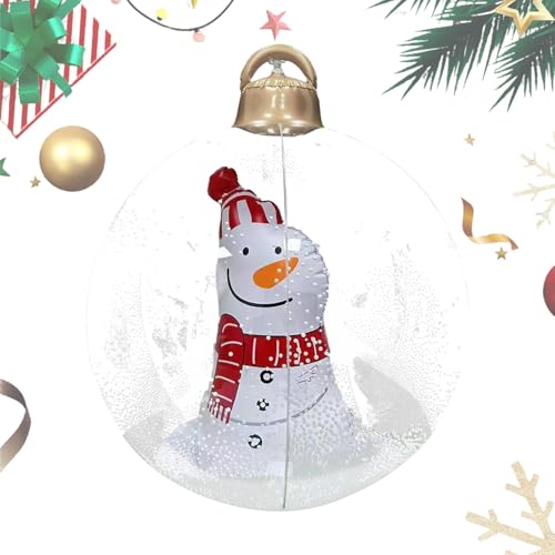 Weihnachts Aufblasbare Kugel | Aufblasbare Weihnachtsdeko Luftballon | Wasserdichte Festliche Deko Für Feiern Garten Rasen Indoor Outdoor Im Freien Weihnachts Aufblasbare Kugel | Aufblasbare Weihnachtsdeko Luftballon | Wasserdichte Festliche Deko Für Feiern Garten Rasen Indoor Outdoor Im Freien von Generisch