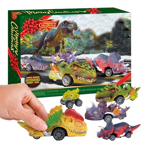 Weihnachts Countdown Kalender | Auto Weihnachts Countdown Kalender 24 | Fröhliches Festliches Schmuckspielzeug Für Feier, Feste, GeburtsUnd Partys | Für Und Mädchen Ab 3 von Generisch