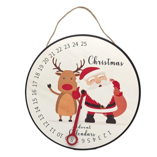 Weihnachts-Countdown-Kalenderschild | Holz-Adventskalender, Wandschild, Winterurlaubsszene, Requisiten, Countdown-Uhr, Dekoration für Arbeitszimmer, Schlafsaal Weihnachts-Countdown-Kalenderschild | Holz-Adventskalender, Wandschild, Winterurlaubsszene, Requisiten, Countdown-Uhr, Dekoration für Arbeitszimmer, Schlafsaal von Generisch